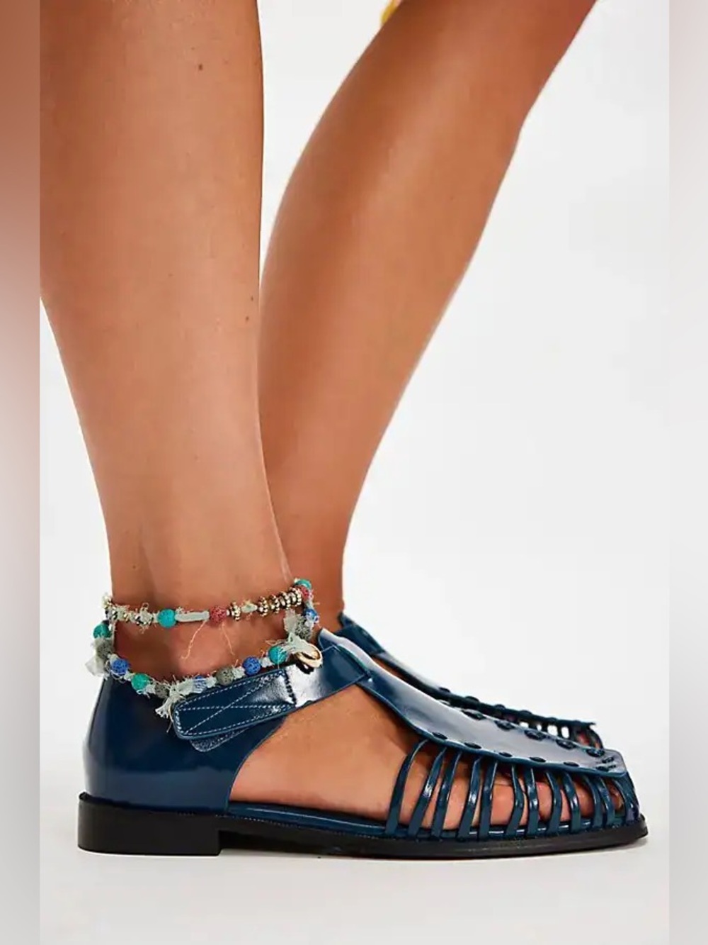 New Free People x Mutma Mexico City Woven Flats Size 38